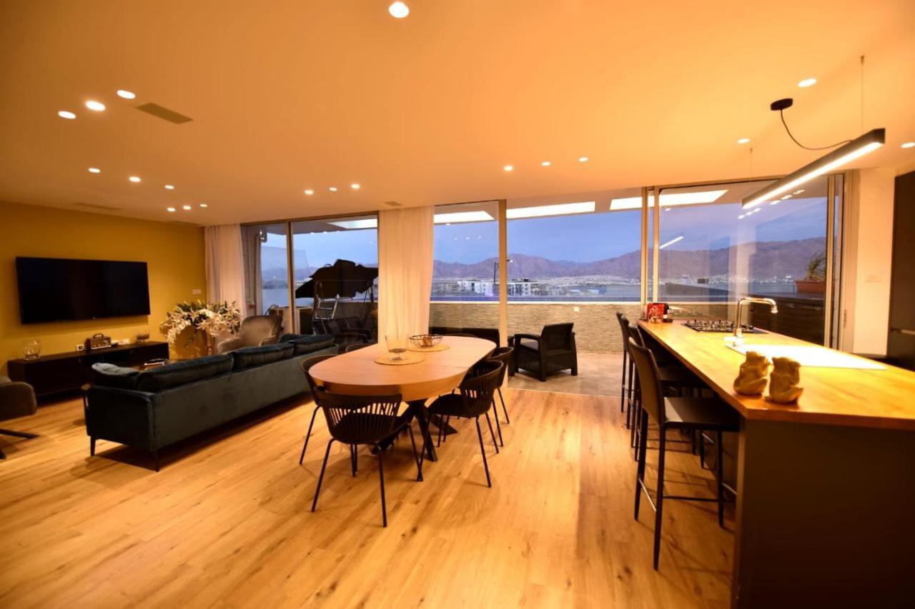 Private Pool Luxury Penthouses Sea View 埃拉特 外观 照片