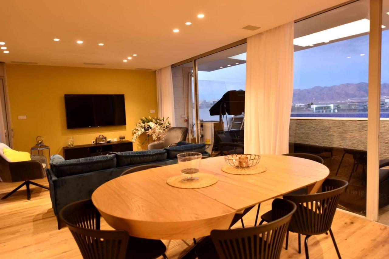Private Pool Luxury Penthouses Sea View 埃拉特 外观 照片