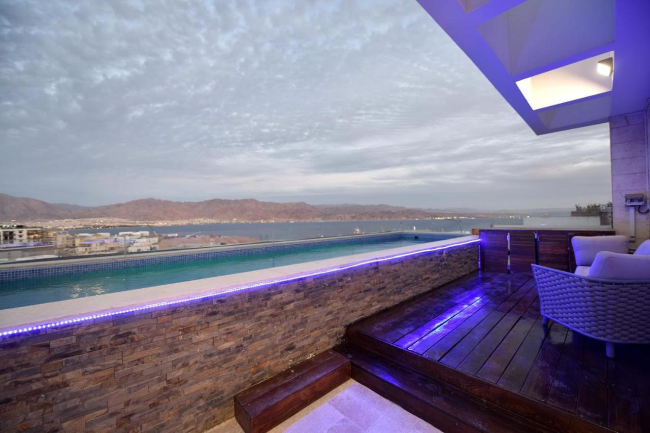 Private Pool Luxury Penthouses Sea View 埃拉特 外观 照片