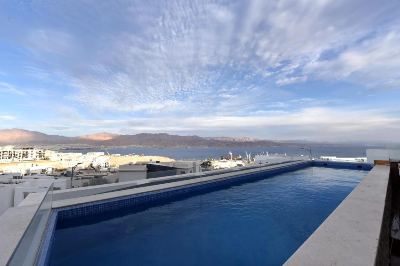 Private Pool Luxury Penthouses Sea View 埃拉特 外观 照片